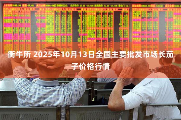 衡牛所 2025年10月13日全国主要批发市场长茄子价格行情